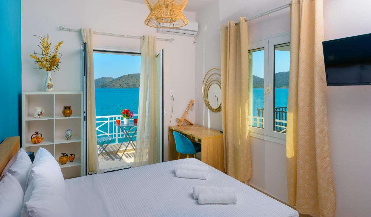 Margarita'S Seafront Luxury Apartment Elounda Exterior foto